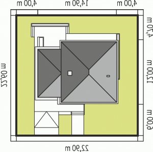 Usytuowanie budynku Rodrigo II G1 w wersji lustrzanej