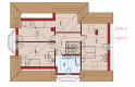 Projekt domu jednorodzinnego Romeo G1 - poddasze