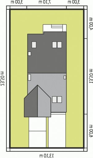 Usytuowanie budynku Rozanna G1 w wersji lustrzanej