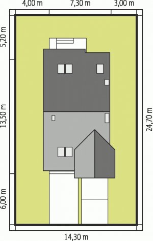 Usytuowanie budynku Rozanna II G1