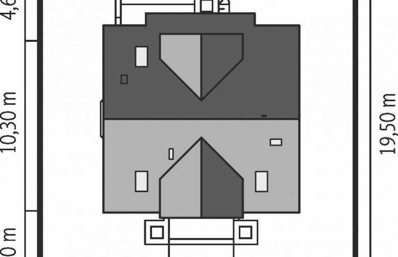 Projekt domu jednorodzinnego Sasanka - Usytuowanie