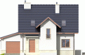 Projekt domu jednorodzinnego Sebastian G1 - elewacja 1