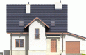 Projekt domu jednorodzinnego Sebastian G1 - elewacja 1