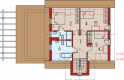 Projekt domu jednorodzinnego Sebastian G1 - poddasze