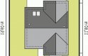 Projekt domu szeregowego Simba G1 - usytuowanie - wersja lustrzana