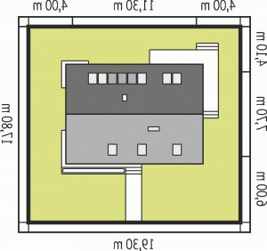 Usytuowanie budynku Simona w wersji lustrzanej