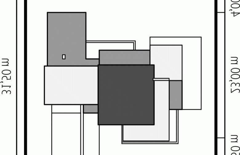 Projekt domu piętrowego Steps G2 - Usytuowanie - wersja lustrzana