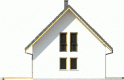 Projekt domu jednorodzinnego Syrenka - elewacja 4