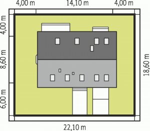 Usytuowanie budynku Syrenka G1