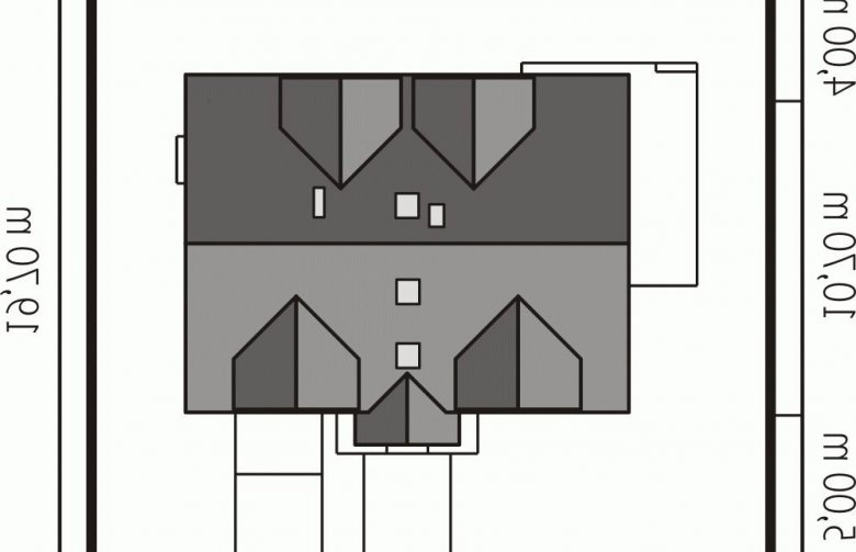 Projekt domu wielorodzinnego Tala G1 - Usytuowanie - wersja lustrzana