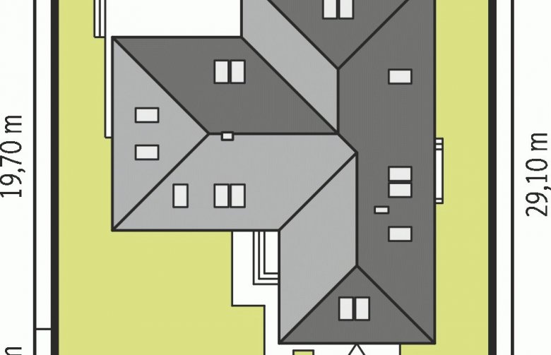 Projekt domu wielorodzinnego Teo G2 - Usytuowanie