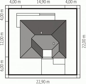 Usytuowanie budynku Teosia G1