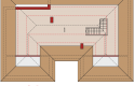 Projekt domu dwurodzinnego Teosia II G2 - poddasze do adaptacji