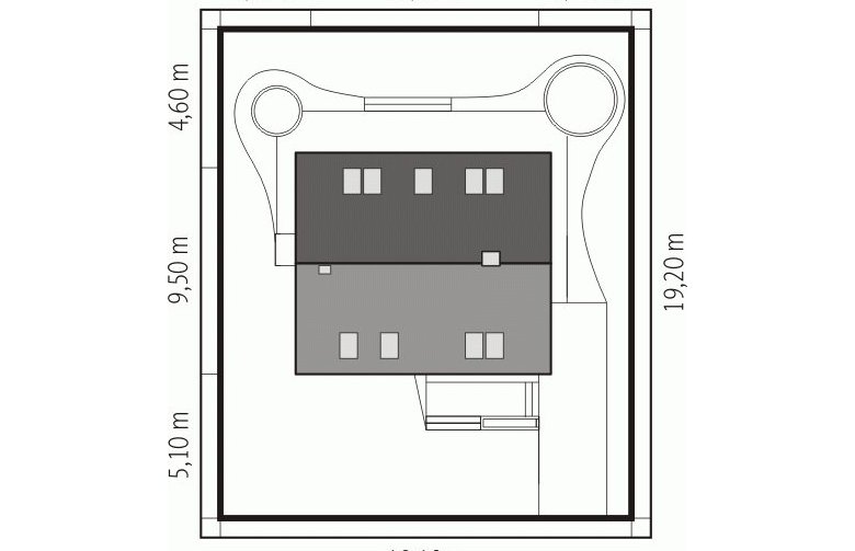 Projekt domu wielorodzinnego Tim - Usytuowanie