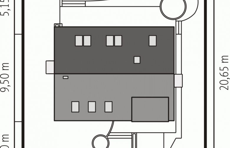 Projekt domu wielorodzinnego Tolek G1 - Usytuowanie