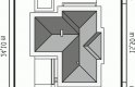 Projekt domu szkieletowego Tom G1 - usytuowanie - wersja lustrzana