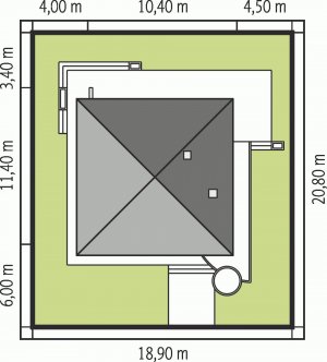 Usytuowanie budynku Tori II