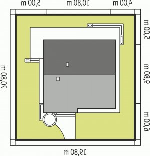 Usytuowanie budynku Tori III w wersji lustrzanej