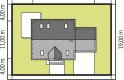 Projekt domu parterowego Wisienka G2 - usytuowanie
