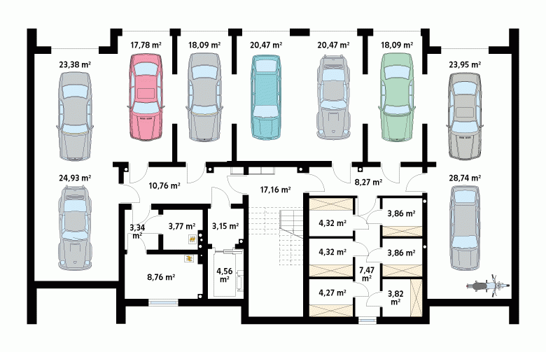 Projekt domu szkieletowego Akant 2 - 