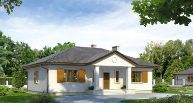 Projekt domu Borówka 2
