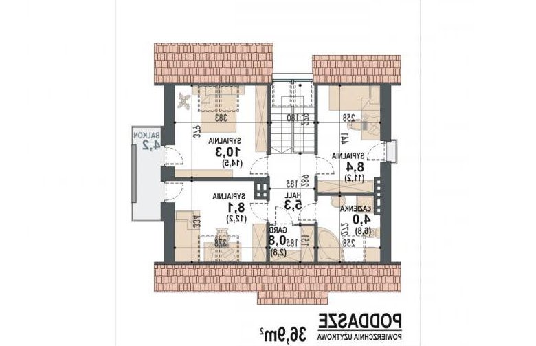 Projekt domu wielorodzinnego Miki - 