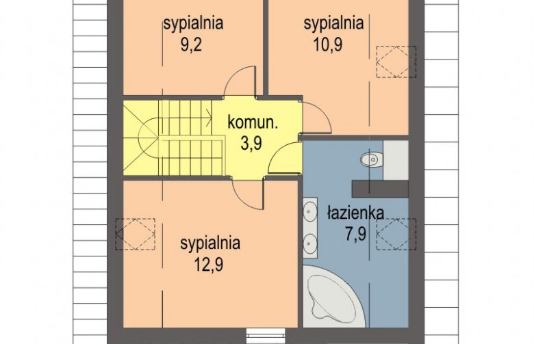 Projekt domu wielorodzinnego Przemek - 