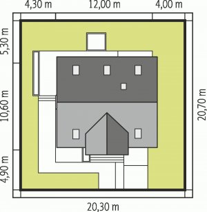 Usytuowanie budynku Jan G1