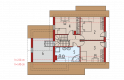 Projekt domu wielorodzinnego Jurek II G1 - poddasze