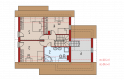 Projekt domu wielorodzinnego Jurek II G1 - poddasze