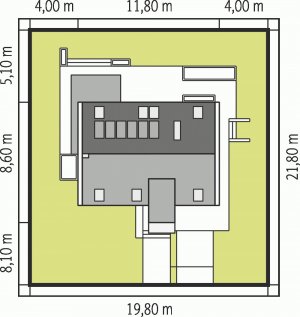 Usytuowanie budynku Liv 6 G1