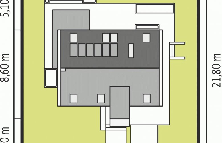 Projekt domu wielorodzinnego Liv 6 G1 - Usytuowanie