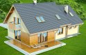 Projekt domu jednorodzinnego Kendra 2M - wizualizacja 3
