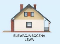 Elewacja projektu MILUZA - 2