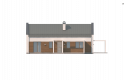 Projekt domu parterowego Z258 - elewacja 1