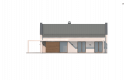 Projekt domu parterowego Z258 - elewacja 2