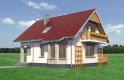 Projekt domu wielorodzinnego Calineczka - elewacja 4