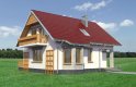 Projekt domu wielorodzinnego Calineczka - elewacja 4