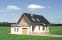 Projekt domu wielorodzinnego Calineczka-2 - elewacja 1