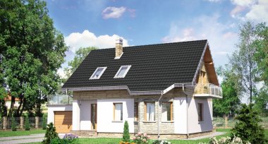 Projekt domu Calineczka-2