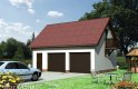 Projekt domu energooszczędnego Garaż 04 - wizualizacja 0