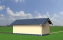 Projekt domu energooszczędnego Garaż 11 - elewacja 2