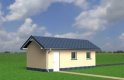 Projekt domu energooszczędnego Garaż 11 - elewacja 3
