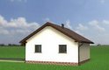 Projekt domu energooszczędnego Garaż 17 - elewacja 1