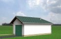 Projekt domu energooszczędnego Garaż 18 - elewacja 2