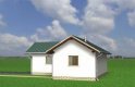 Projekt domu energooszczędnego Garaż 18 - elewacja 4