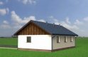 Projekt domu energooszczędnego Garaż 20 - elewacja 1