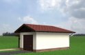 Projekt domu energooszczędnego Garaż 21 - elewacja 2