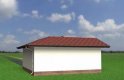 Projekt domu energooszczędnego Garaż 21 - elewacja 3