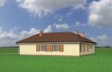 Projekt domu dwurodzinnego Kastalia-2 - elewacja 2